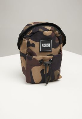 Urban Classics Tasche Small Crossbody Bag Woodland Camouflage/Orange