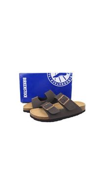 Birkenstock Arizona Soft Footbed Braun Glattleder