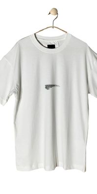 Givenchy Flügel Print T-Shirt Weiß Herren