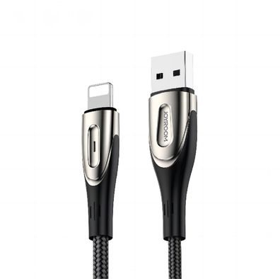 Joyroom USB-Kabel kompatibel mit iPhone 3A schwarz - Kabellänge: 1,2 m