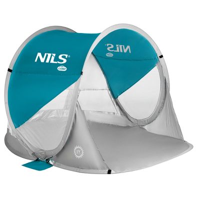 NILS CAMP NC3142 Strandmuschel mit UV Schutz für Strand Urlaub