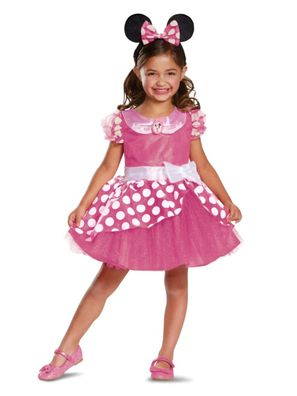 Disney Minnie Mouse Deluxe Kostüm Kleid & Stirnband