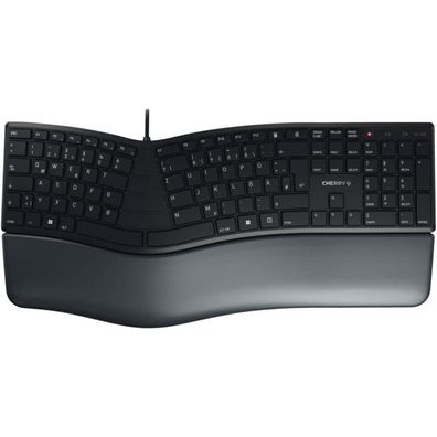 Cherry Cherry KC 4500 ERGO Tastatur USB QWERTZ (JK-4500DE-2) (JK4500DE2)