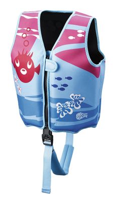 Beco-Sealife Swimming Vest Schwimmweste blau/pink Größe M