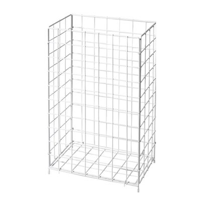 Sammelkorb Metall weiß 62 Liter