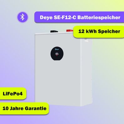 Deye SE-F12-C 11,8kWh LiFePO4 Batteriespeicher PV Solarspeicher 51,2V