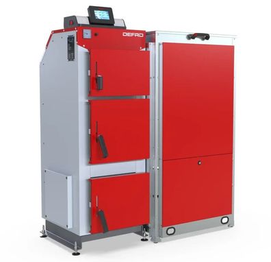 Defro Komfort EkoPell 14 kW Pelletkessel Holzbetrieb mit Touch-Steuerung