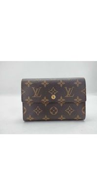 Louis Vuitton Mat Porte Tresor International Wallet Monogram Vernis Braun