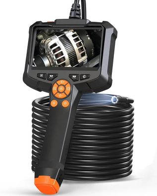 AOPICK Endoskopkamera 4,3 Zoll IPS 10 m Kabel 1080P IP67 8 mm