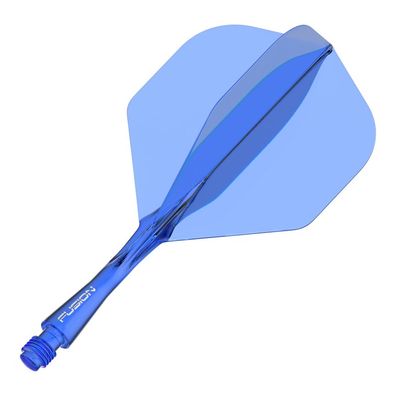 Winmau Fusion Flight-Shaft-System, No.2, Blau, Short (22 mm)