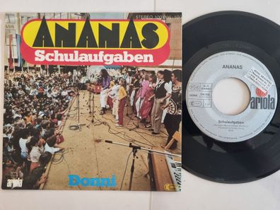Ananas - Schulaufgaben 7'' Vinyl Germany