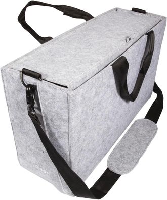 SIGEL BA416 Desk Sharing Bag – 2-in-1 Business-Tasche & mobiler Arbeitsplatz für Home
