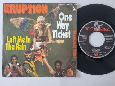 Eruption - One Way Ticket 7'' Vinyl Germany/ CV Neil Sedaka/ Frank Farian