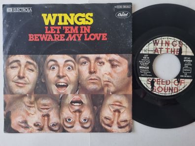 Wings/ Paul McCartney - Let 'Em In 7'' Vinyl Germany