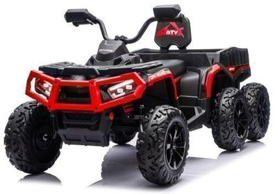Elektro Kinderfahrzeug Elektroquad JC606 mit Trailer 6 Räder, Kinderquad ATV 4x200 Wa