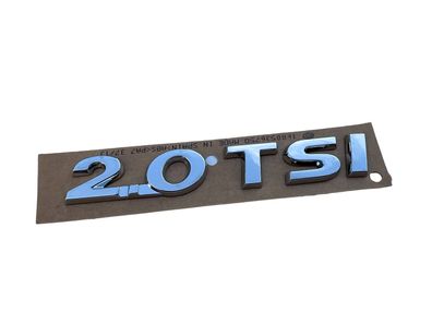 Original VW Schriftzug 2,0 TSI Emblem Logo Chrom selbstklebend Scirocco Typ13 OE