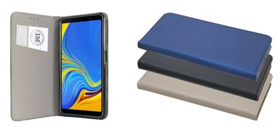 Tasche Samsung Galaxy A7 2018 Handyhülle Schutzhülle Flip Case Cover Hülle