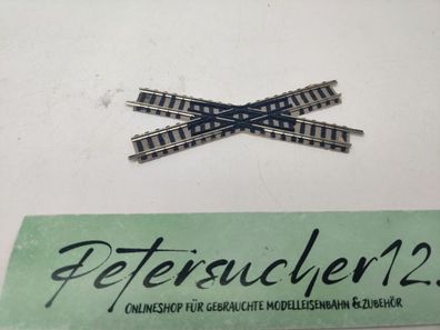 Fleischmann N DC 9161 Starre Gleiskreuzung / Länge 115 mm