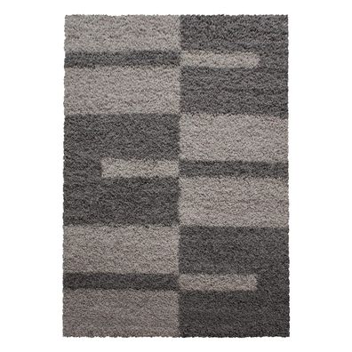 Hochflor Teppich GALA Taupe