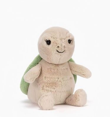 Jellycat Plüschtier mit Verpackungsbeutel, Shinbul Schildkröte 13 cm