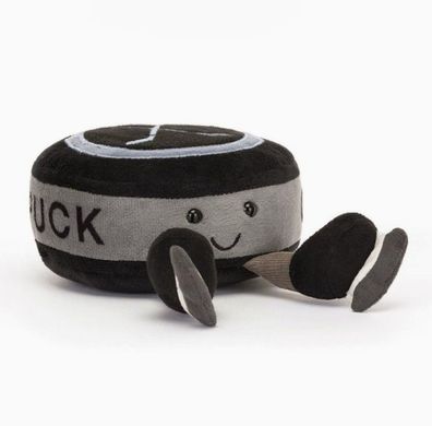 Jellycat Plüschtier, weiches Kissen, Eishockey, 10 cm