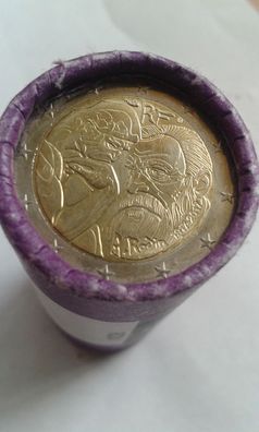 Rolle 2 euro 2017 Frankreich Rodin 2 euro Rolle 2017 Frankreich Auguste Rodin