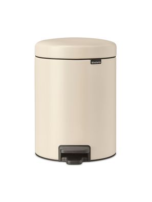 Brabantia NewIcon Treteimer 5 L Soft Beige mit Inneneimer