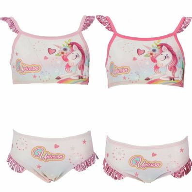 Einhorn Badeanzug für Mädchen Bikini für den Pool oder Strand