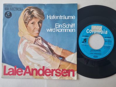 Lale Andersen - Hafenträume/ Ein Schiff Wird Kommen 7'' Vinyl Germany