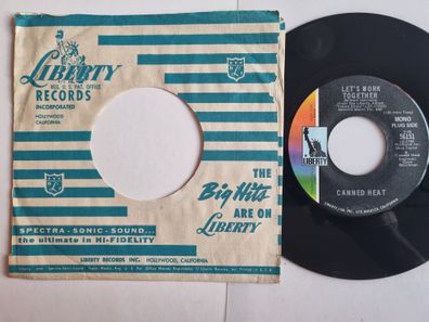 Canned Heat - Let's Work Together 7'' Vinyl US PROMO