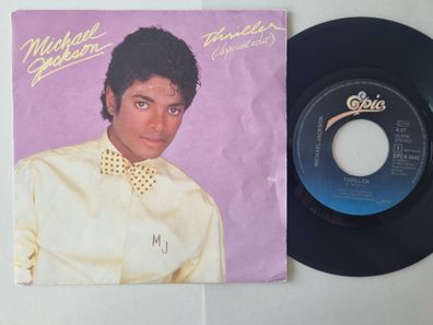Michael Jackson - Thriller 7'' Vinyl Holland 2