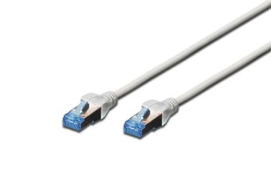 Digitus Patchkabel Kat. 5e, SF/UTP, 10,0 m, grau