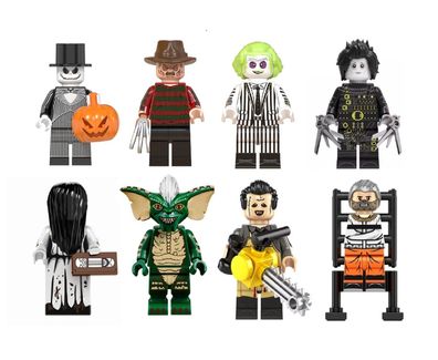 MOC LEGO Halloween Horror Filme Custom Minifig - BUNDEL UND SPAREN Bausteine