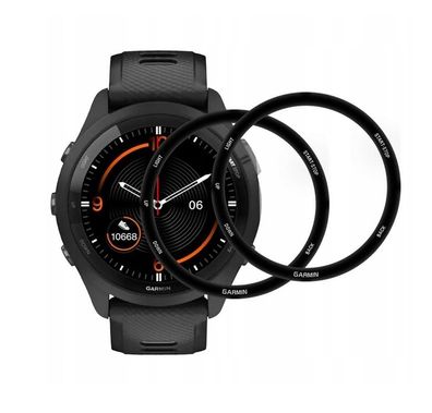 Wozinsky Panzerglas Vollverklebt für Garmin Forerunner 265S 46mm - 2er Pack