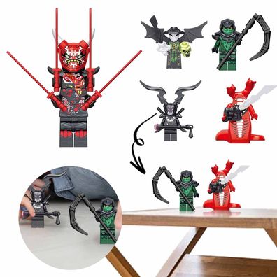 Ninjago Minifigur Bausteine Kinder Konstruktionsspielzeug Minifigur Bausteine