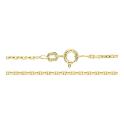 Goldkette für Anhänger 333 JL48-05-0090 Anker diamantiert 1,6 mm