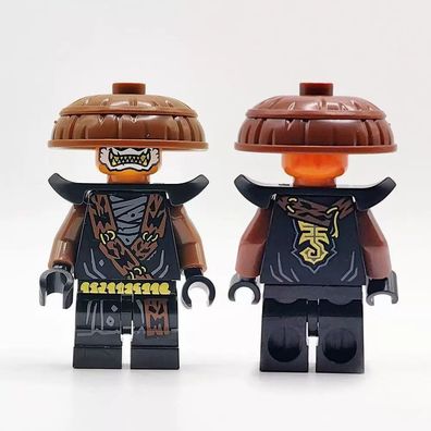 New LEGO Ninjago Forbidden Five Minifig Lot - Rox Kur Zarkt Nokt Drix- Bausteine