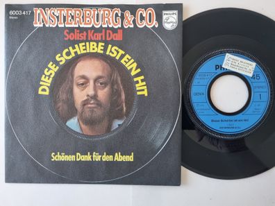 Insterburg & Co./ Karl Dall - Diese Scheibe Ist Ein Hit 7'' Vinyl Germany