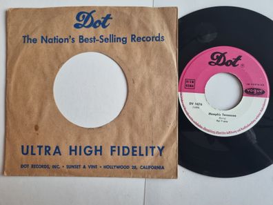 Pat Boone - Memphis Tennessee/ Kansas City 7'' Vinyl Germany