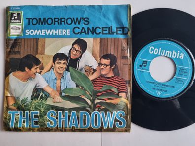 The Shadows - Tomorrow's Cancelled 7'' Vinyl Germany/ BAD COVER