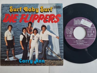 Die Flippers - Surf Baby Surf 7'' Vinyl Germany