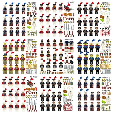 Lego Castle Ritter Piraten City Spielzeug Mini Figuren Superheld 12 Modelle Bausteine