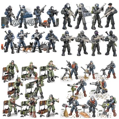 Armee Action Figuren Spielzeug Soldaten Weltkrieg Spiel Modellbausteine Gi Joe Swat