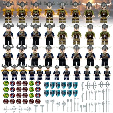 Lego Castle Ritter Romer Wikinger Spielzeug Mini Figuren Superheld x12 Modelle