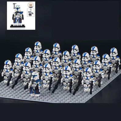 21x Star Wars Clone Troopers Battle Pack-Figuren zum aussuchen Buildable Bausteine