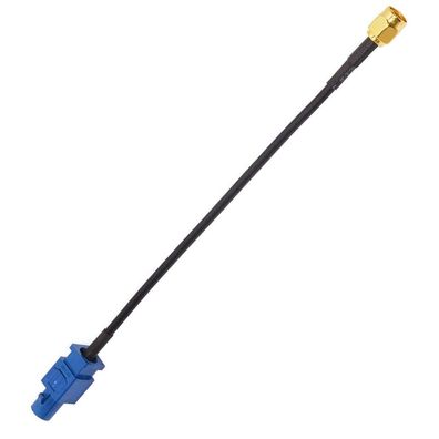 H70 GPS Antenne Kabel Adapter Fakra auf SMA Stecker passend für VW Skoda Audi 24cm
