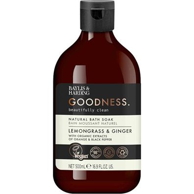 Bath foam Lemongrass and ginger Goodness ( Natura l Bath Soak) 500ml