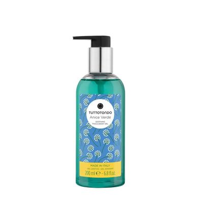 Tuttotondo, Anice Verde, beruhigendes Duschgel, für alle Hauttypen, 200 ml