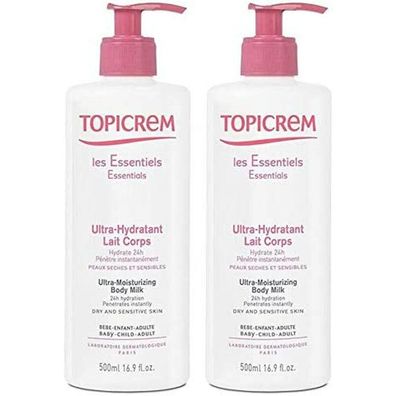 UH ultra-moisturizing body milk duo 2 x 500ml