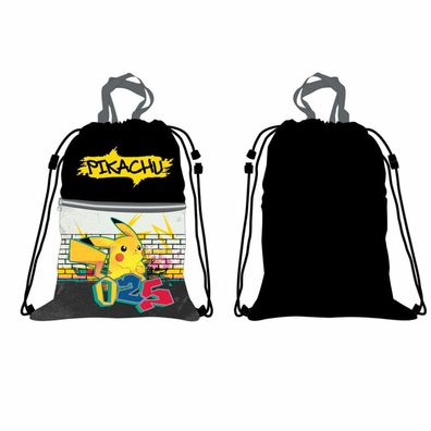 Pokemon Pikachu Turnbeutel 45cm